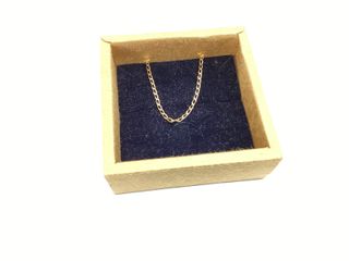 cadena oro 18k 30cm