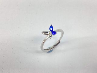 anillo plata 925mm con piedra con circonita,