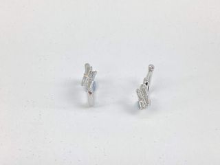 argollas plata 925mm con piedra con circonita