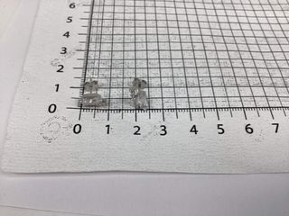 pendientes plata 925mm con piedra con circonita