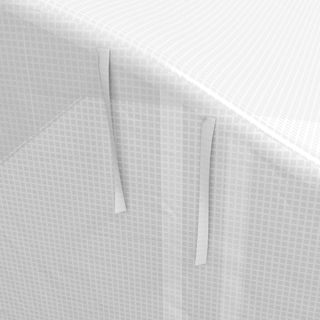 Invernadero de Jardín 4X3M, Invernadero de Túnel con Cubierta de PE y Paredes Enrollables, Puerta y 8 Ventanas de Red, Incluye Etiquetas y Guantes, Blanco