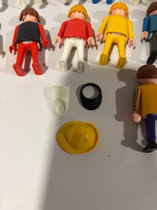 Lote Playmobil antiguos y accesorios
