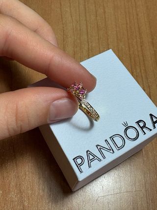Anillo Pandora Disney Corona Rapunzel Talla 50