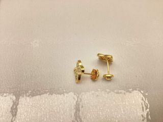 pendientes oro 18k con piedra