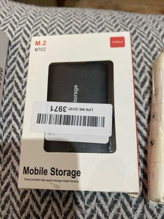 Disco Duro Externo M.2 Type-C