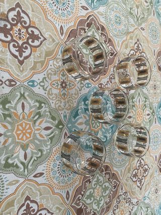 Vasos bajo de cristal