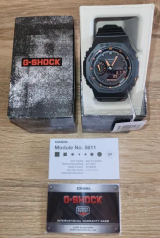 Reloj hombre Casio G-Shock GA-2100-1A4E Negro