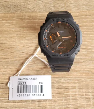 Reloj hombre Casio G-Shock GA-2100-1A4E Negro