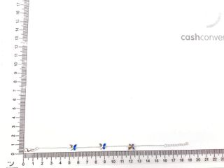 pulsera plata 925mm con piedra con circonita