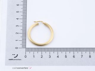 argollas oro 18k