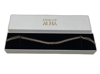 cadena oro 18k 30cm