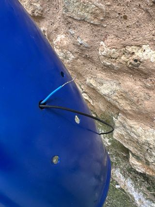 Chasis Vespa 150s Azul