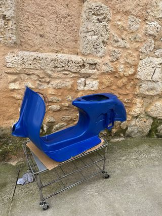 Chasis Vespa 150s Azul