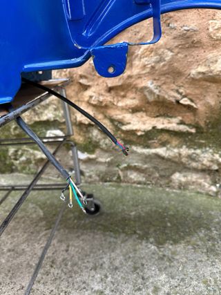 Chasis Vespa 150s Azul