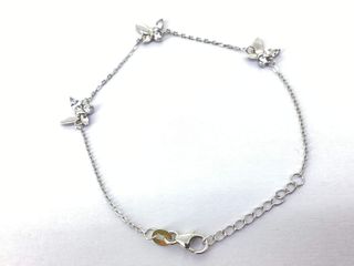 pulsera plata 925mm con piedra con circonita