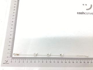 pulsera plata 925mm con piedra con circonita