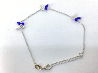 pulsera plata 925mm con piedra con circonita