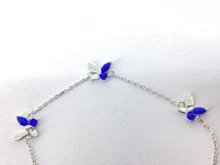 pulsera plata 925mm con piedra con circonita