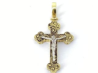 crucifijo oro 18k
