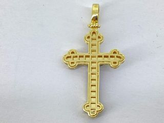 crucifijo oro 18k