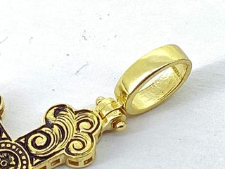 crucifijo oro 18k