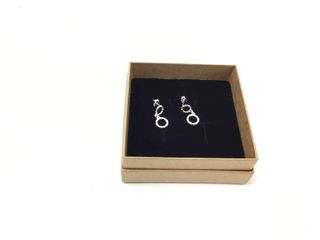 pendientes plata 925mm