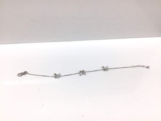 pulsera plata 925mm con piedra con circonita