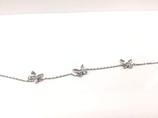 pulsera plata 925mm con piedra con circonita