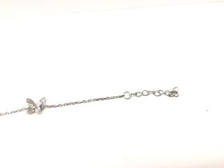pulsera plata 925mm con piedra con circonita