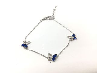 pulsera plata 925mm con piedra con circonita