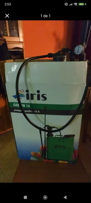 Fumigadora Iris Garden 16L