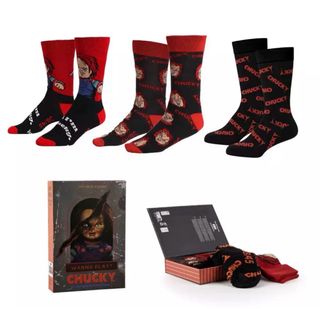 x3 Calcetines Chucky Good Guy Talla 38-45