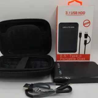 Disco Duro Externo WD 1T 2.5" USB 3.1