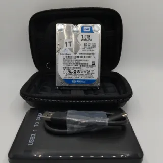 Disco Duro Externo WD 1T 2.5" USB 3.1