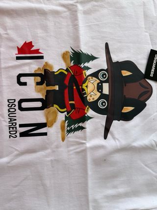 Camiseta Dsquared2 Talla M con etiqueta