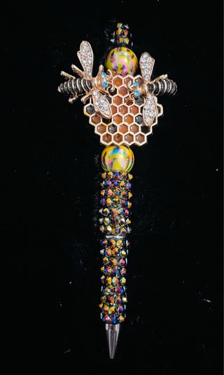 Bolígrafo Decorado Abejas y Panal