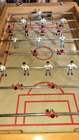 Futbolín Val Clásico restaurado