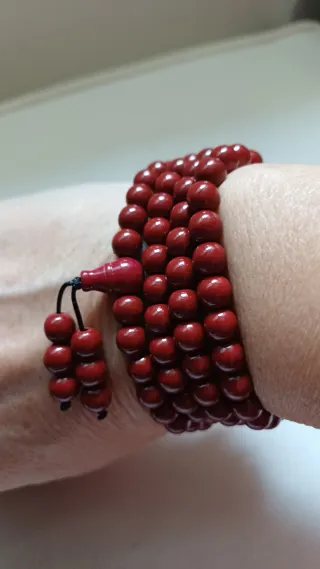 2 Collares Mala 108 Cuentas Piedra Natural