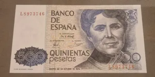 Billete 500 Pesetas España 1979 S/C