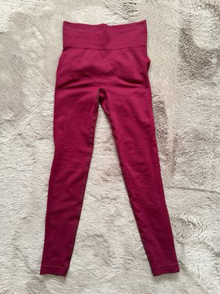 Leggings deportivos rojos