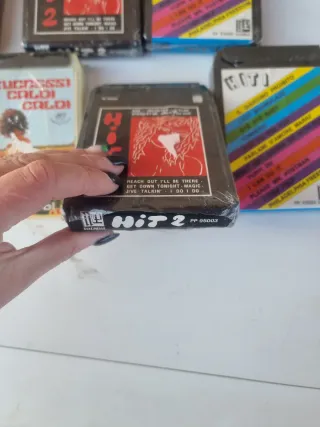 Set 4 Cassette Stereo 8 Anni 70 Compilation