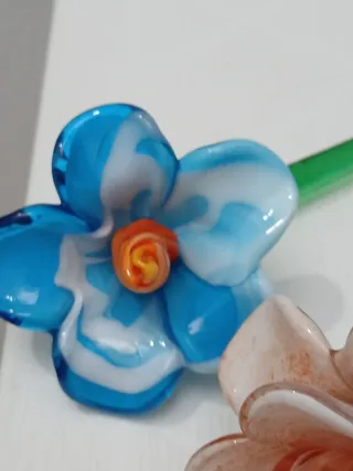 Fiori in vetro di Murano