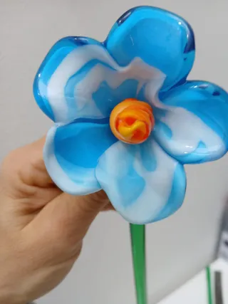 Fiori in vetro di Murano