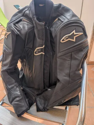Chaqueta de Moto Alpinestars Negra