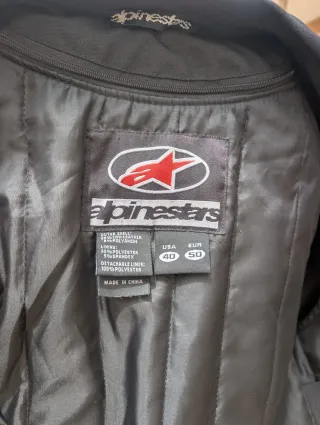 Chaqueta de Moto Alpinestars Negra