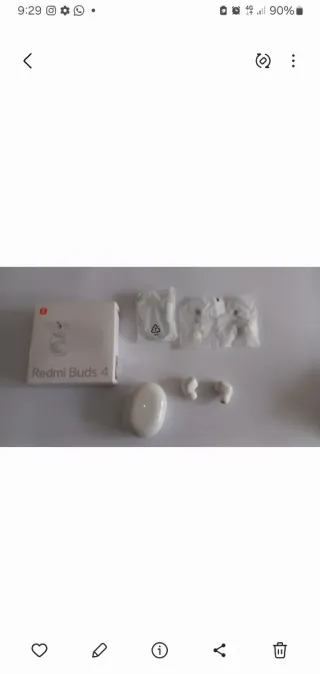 Auriculares Xiaomi Redmi Buds 4 Blancos