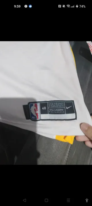 Camiseta Nike NBA Warriors Talla 48