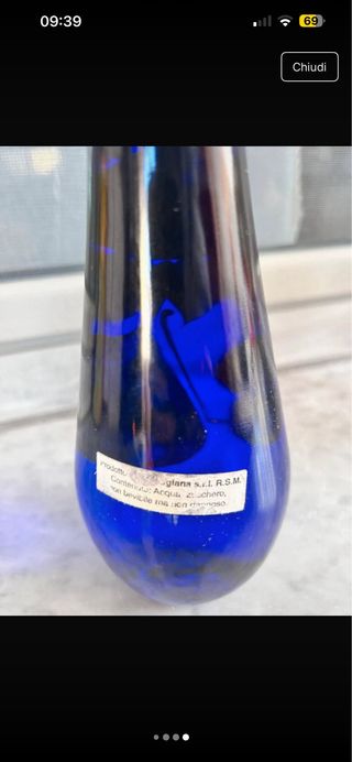 Bottiglia da collezione vintage