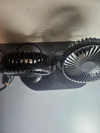 Ventilatore portatile doppio USB regolabile- 3 ve