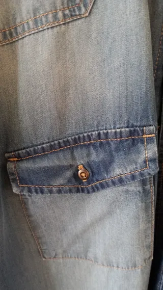 Camicia denim PIAZZA ITALIA uomo XL